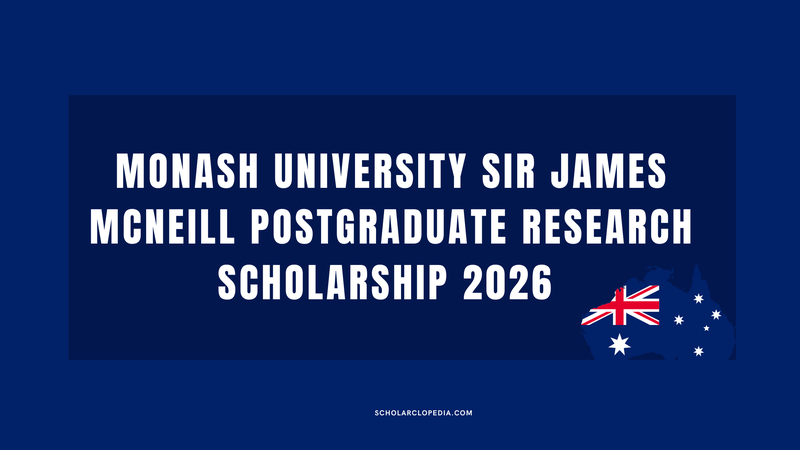 Monash University scholarship