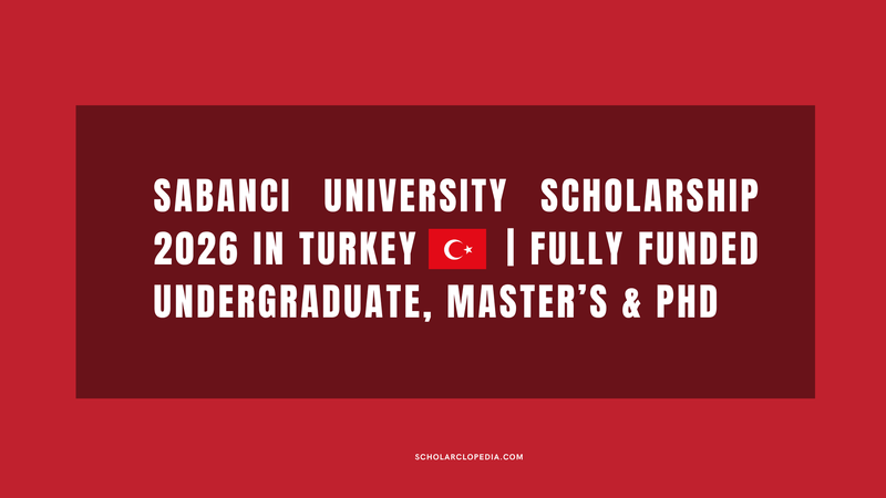 Sabanci university scholarships